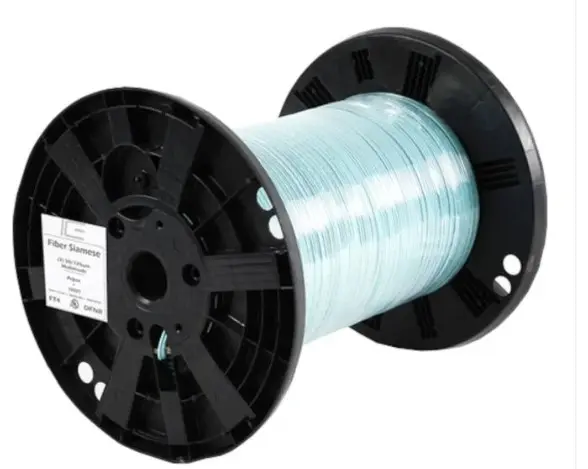 Ice Cable - Cleerline - 1000' Siamese OM3 Plenum Fiber Cable (Spool)