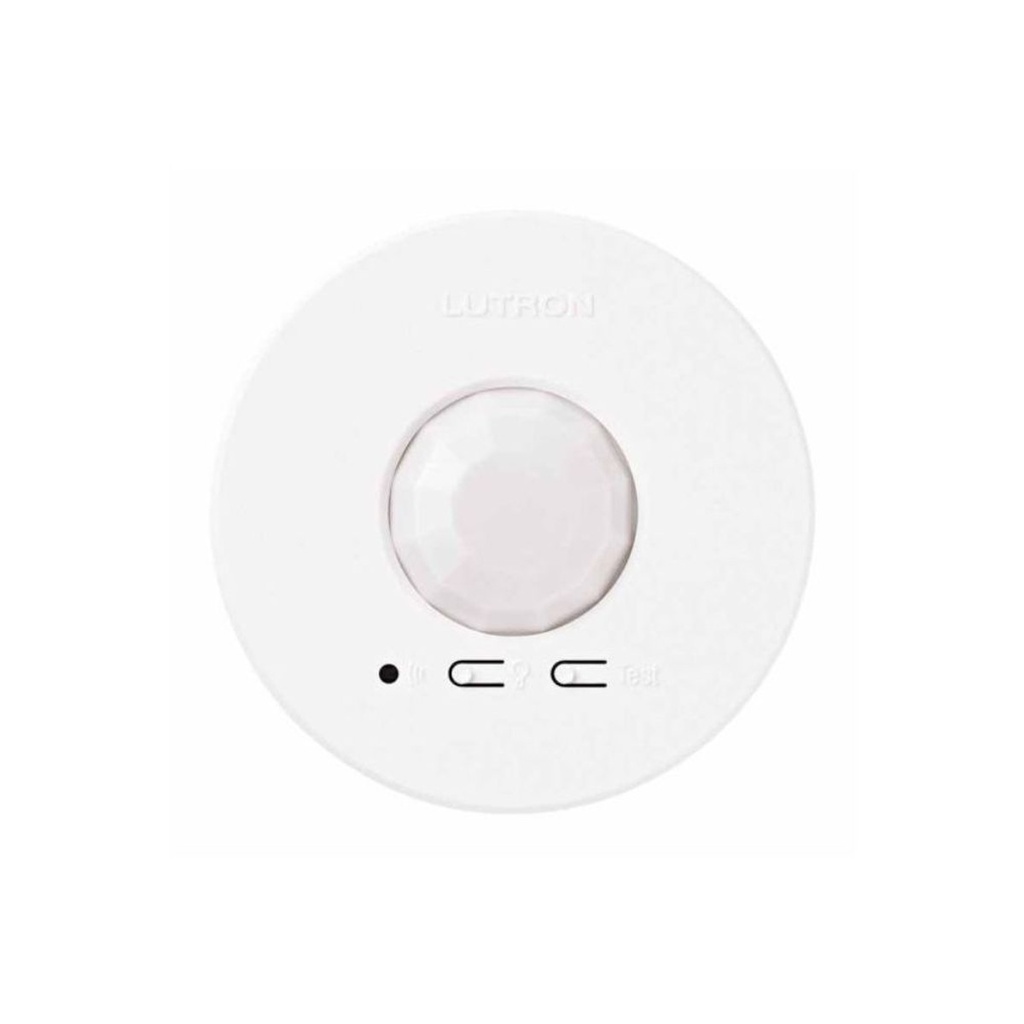 Lutron Ceiling-Mounted Occupancy/Vacancy Sensor, White (LRF3-OCR2B-P-WH)