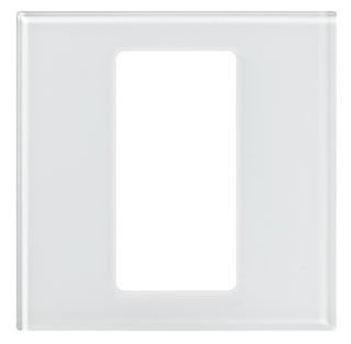 Lutron Pico 1 Column Faceplate - LFGP-S1-CWH (Glass)