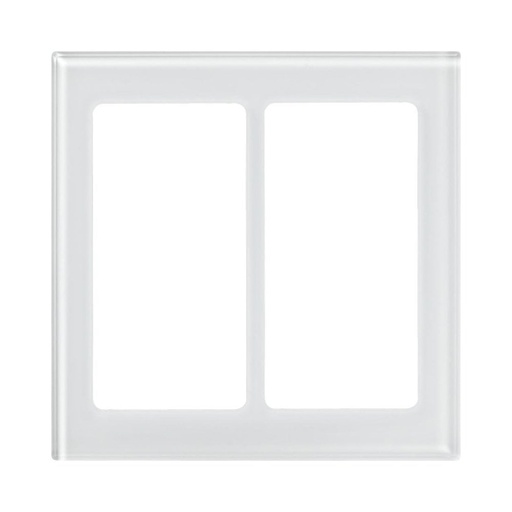 Lutron Pico 2 Column Faceplate - LFGP-S2-CWH (Glass)