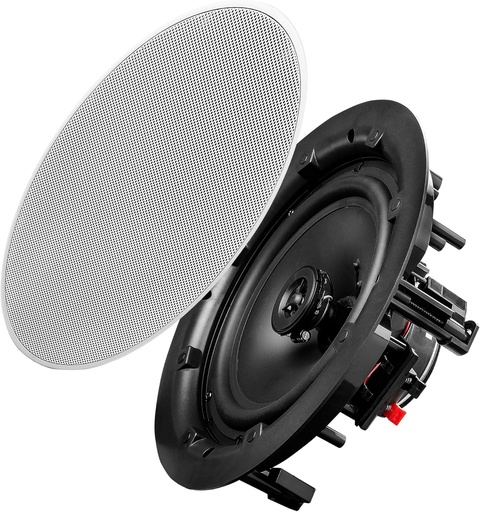 8" 120W Trimless Thin Bezel 2-Way In-Ceiling Speaker Pair (OSD ACE800)