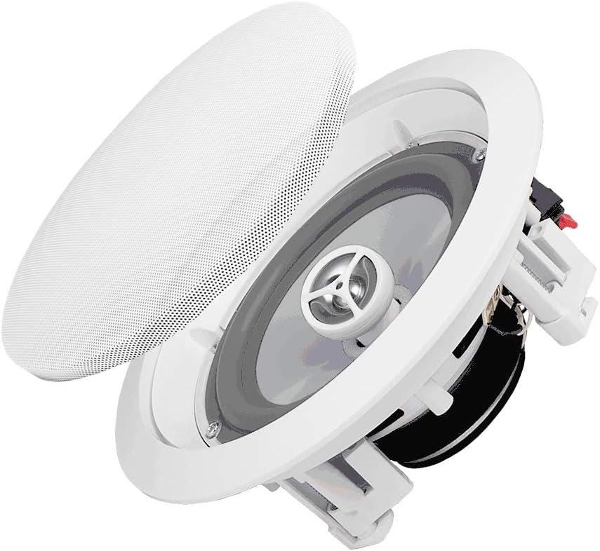 6.5" Weather-Resistant 150W Outdoor/Indoor In-Ceiling Speaker Pair -  ICE600WRS