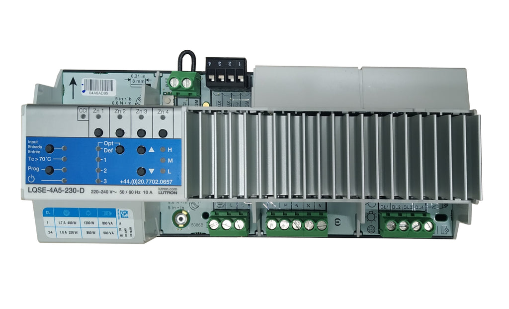 LUTRON HOMEWORKS QS PRO LED+ PHASE ADAPTIVE POWER MODULE- LQSE-4A5-230-D