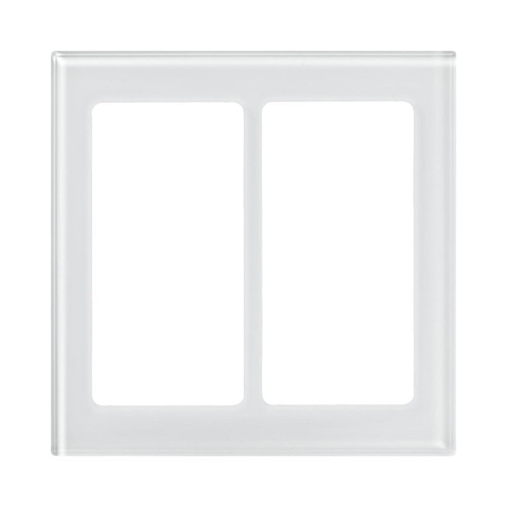 Lutron Pico 2 Column Faceplate - LFGP-S2-CWH (Glass)