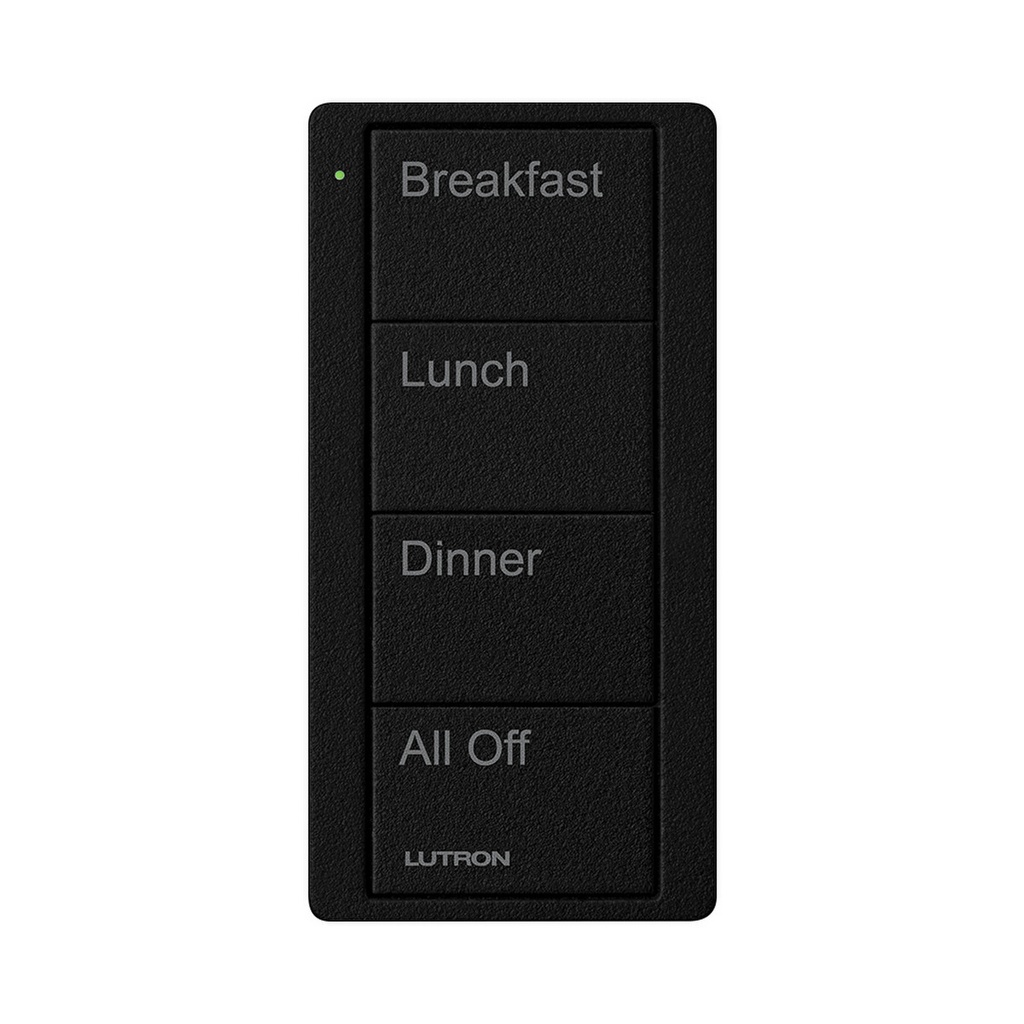 Lutron Pico Black Custom Engraving- PK2-4B-TBL-EL2