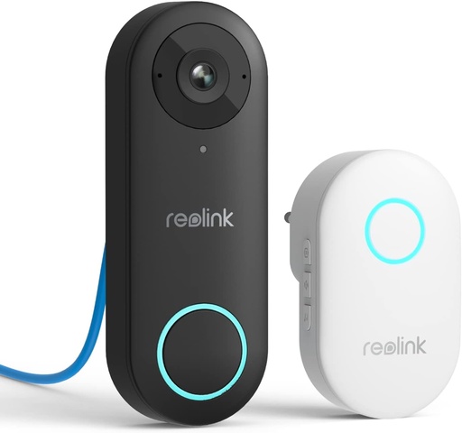 [Reolink] Reolink Video Doorbell PoE
Smart 2K+ Wired PoE Video Doorbell with Chime