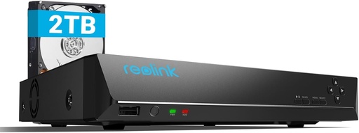NVS8 8-Channel PoE NVR for 24/7 Reliable Recording
