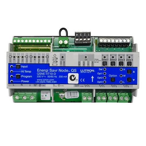 LUTRON HOMEWORKS 0 TO 10V CONTROLS POWER MODULE -LQSE-4T10-D