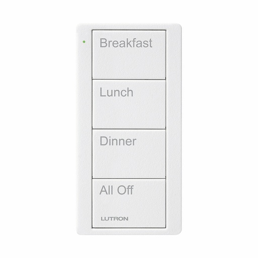 Lutron Pico White Custom Engraving- PK2-4B-TAW-EL2