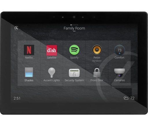Control4® T4 Series In-Wall Touchscreen
C4-T4IW8-BL